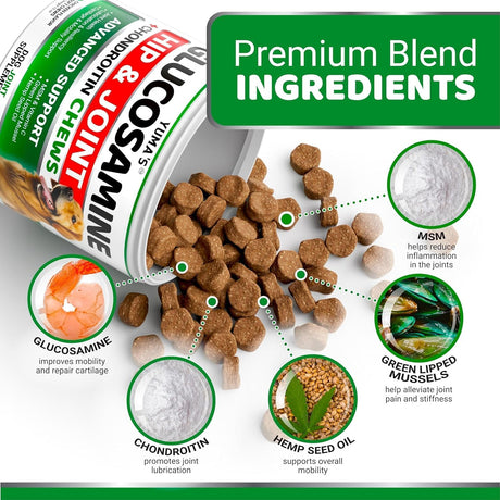 (2 Pack) Glucosamine for Dogs - YUMA'S