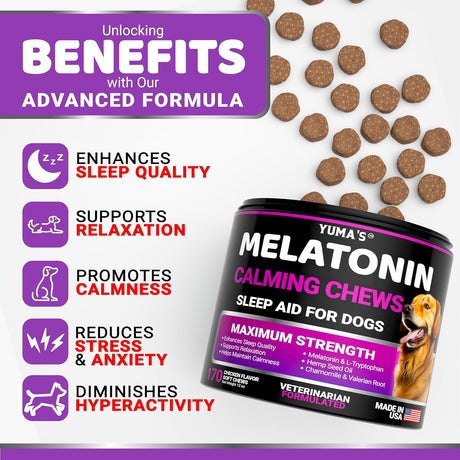 Melatonin for Dogs - YUMA'S