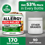 Dog Allergy & Itch Support Chews - 170 count - YUMA'S