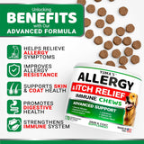 Dog Allergy & Itch Support Chews - 170 count - YUMA'S