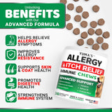 Dog Allergy Support Chews – 240 Count - YUMA'S