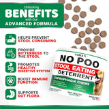 No Poo Chews – Behavior Support & Digestive Enzymes (170 Soft Chews) - YUMA'S