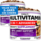 (2 Pack) Dog Multivitamin – 170 Chews Each (Chicken Flavor) - YUMA'S