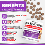 Dog Daily Multivitamin Chews –  240 Count - YUMA'S