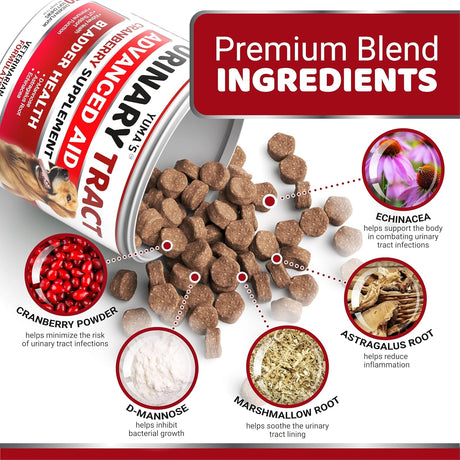 Dog Bladder & Urinary Balance Chews - YUMA'S