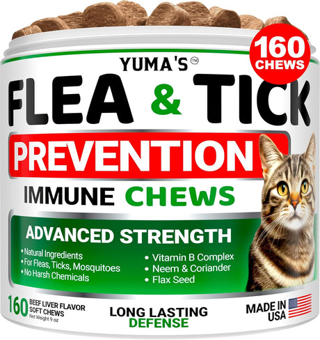 Flea & Tick Defense for Cats - YUMA'S
