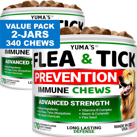 (2 Pack) Flea & Tick Defense - YUMA'S