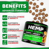 Hemp Calming Chews for Dogs - YUMA'S