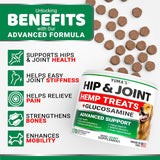 Hemp Hip and Joint Support with Glucosamine for Dogs - YUMA'S